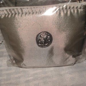 4 for 25 Grey Satin Coin purse w/elephant